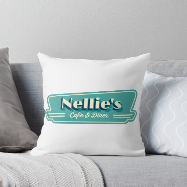 Item preview, Nellie's Cafe & Diner Retro 50s Sign Design designed and sold by xtehuip.