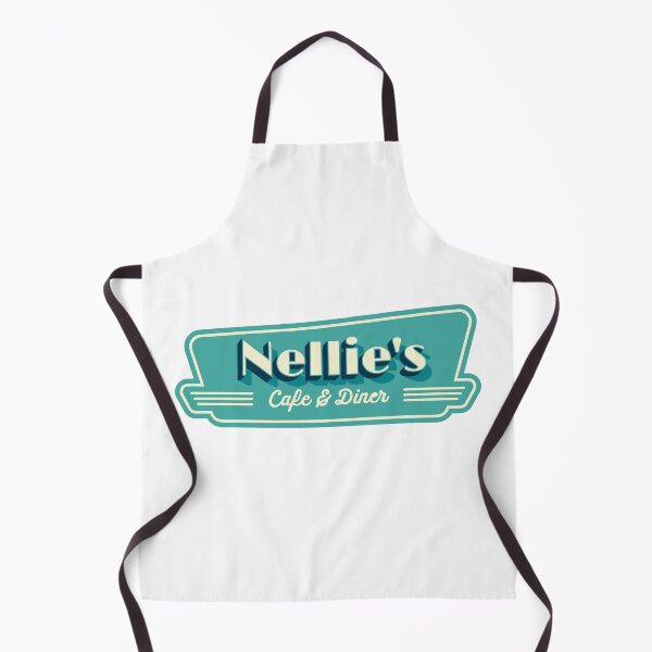 Item preview, Nellie's Cafe & Diner Retro 50s Sign Design designed and sold by xtehuip.
