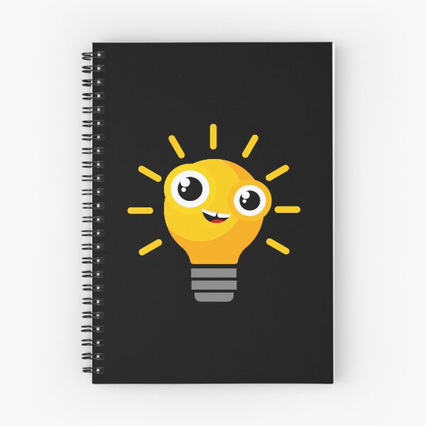 Item preview, Cute Light Bulb Character with Big Eyes designed and sold by chaaval.