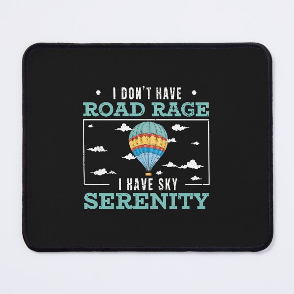 Item preview, Hot Air Balloon Sky Serenity Road Rage Humor designed and sold by egkjgteff.