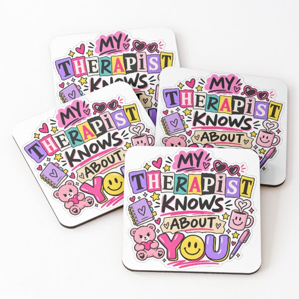 Item preview, My Therapist Knows About You – Funny Therapy Sticker designed and sold by therapyisntsad.