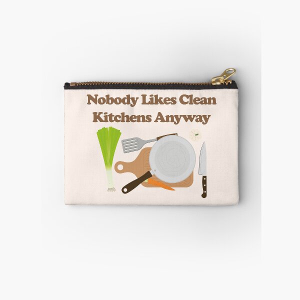 Item preview, Nobody Likes a Clean Kitchen Anyway. Retro design.  designed and sold by NPC-wear.