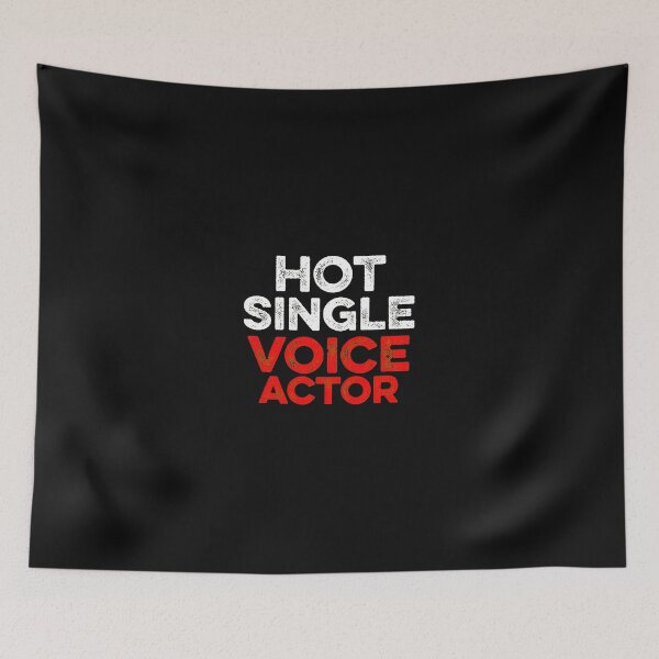 Item preview, Hot Single Voice Actor designed and sold by nuarjcinw.