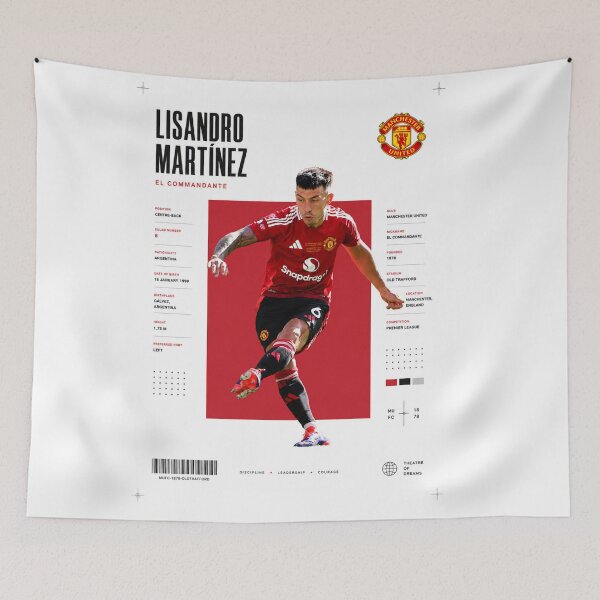 Item preview, Lisandro Martínez | Man United designed and sold by Sector 99.