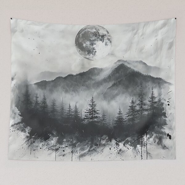 Item preview, Whispers of the Foggy Pines designed and sold by ONYX Pixee.