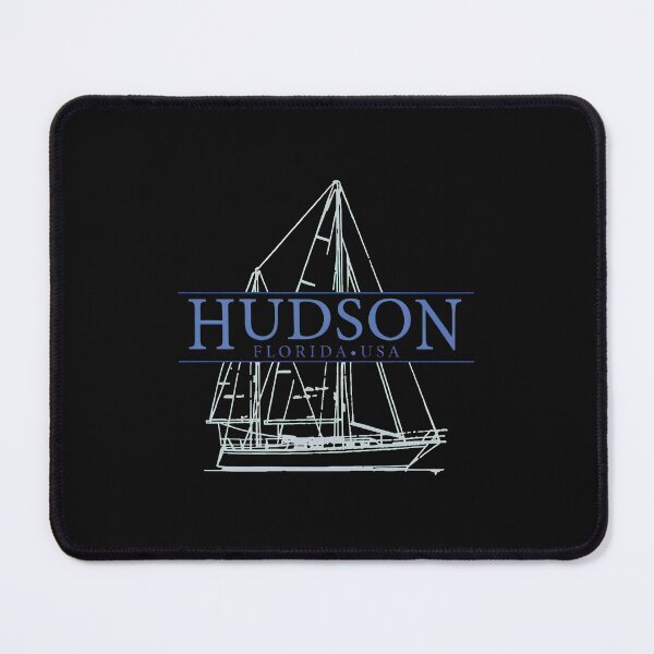 Item preview, Hudson Florida USA Sailboat Line Art Souvenir designed and sold by nuarjcinw.