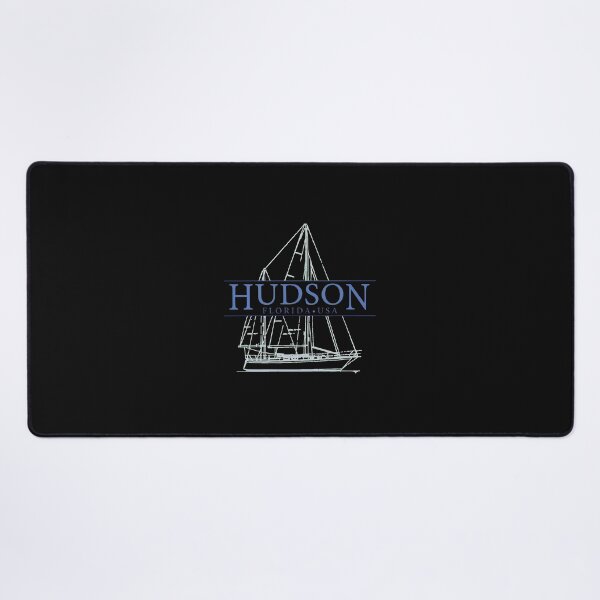 Item preview, Hudson Florida USA Sailboat Line Art Souvenir designed and sold by nuarjcinw.