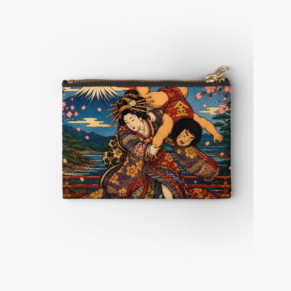 Item preview, Kimono Warrior vs Sumo designed and sold by キンタロウ インク.