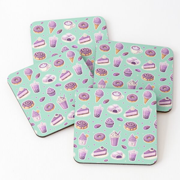 Item preview, Purple Yam Ube Sweets Collection - Whimsical Dessert Collection designed and sold by merchxwear.