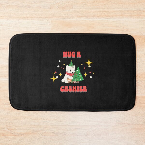 Item preview, HUG A CASHIER Polar Bear Christmas Tree Funny designed and sold by egkjgteff.