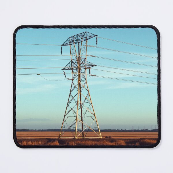 Item preview, Electricity Pylon River Landscape designed and sold by Pylon-Bureau.