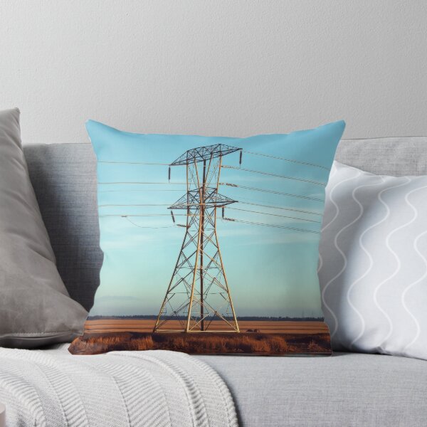 Item preview, Electricity Pylon River Landscape designed and sold by Pylon-Bureau.