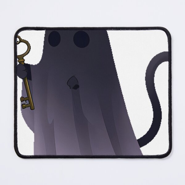 Item preview, Ghost Black Cat with Brass Key designed and sold by IllumeInk.