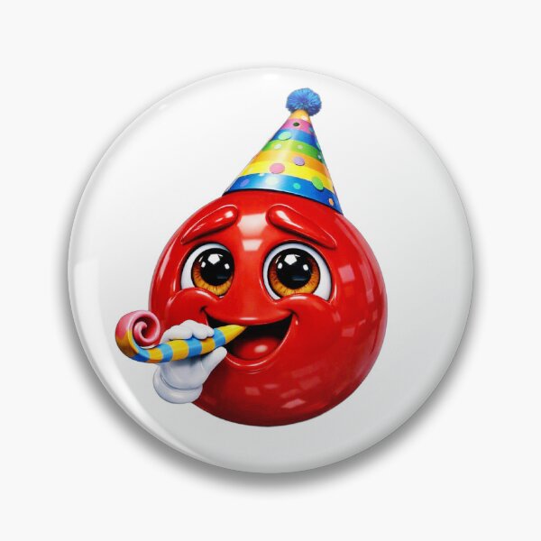 Item preview, Party Time:: Red Emoji Collection  designed and sold by EscapeArtist13.