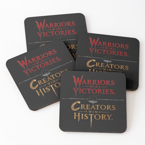 Item preview, Warriors win victories. Creators win history. designed and sold by MaxDreamsArt.