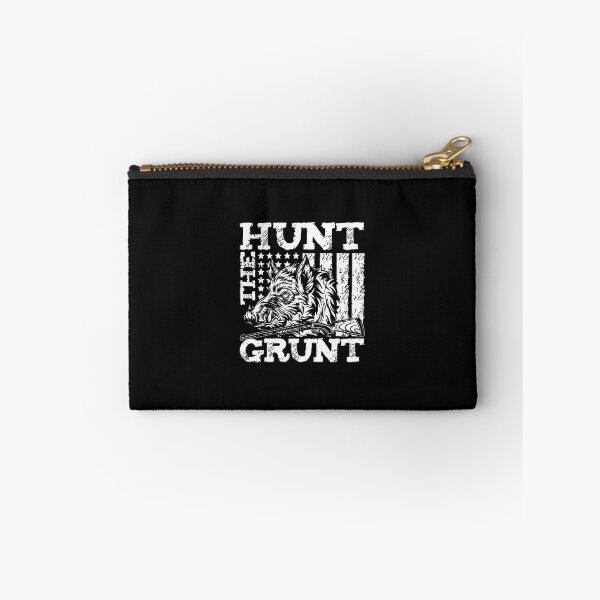 Item preview, Hunt Grunt Wild Boar Rifle American Flag Patriotic Outdoor Apparel designed and sold by nuarjcinw.