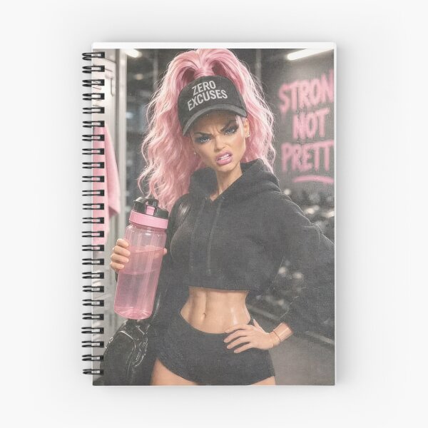 Item preview, Angry Fit Doll Stank Face Gym Workout Meme designed and sold by Devilians92.