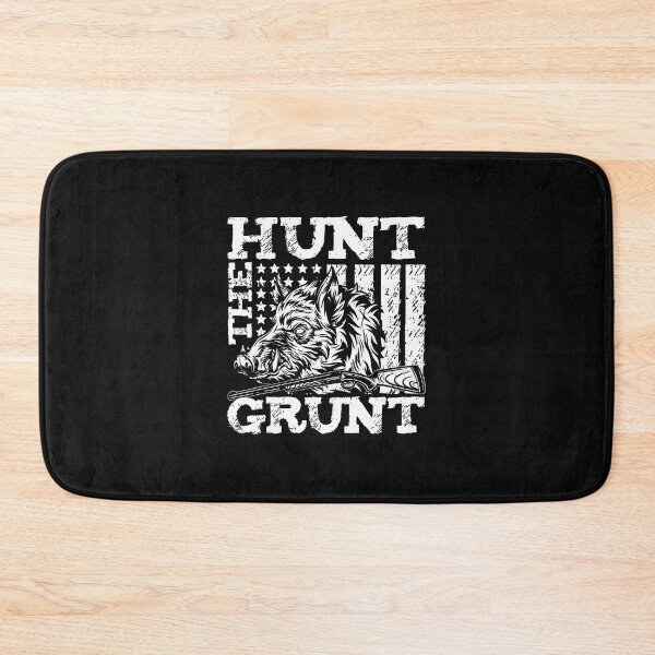 Item preview, Hunt Grunt Wild Boar Rifle American Flag Patriotic Outdoor Apparel designed and sold by nuarjcinw.