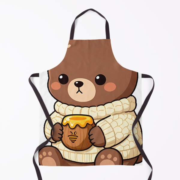 Item preview, Bear Cub in Cream Chunky Sweater designed and sold by pumsquare.