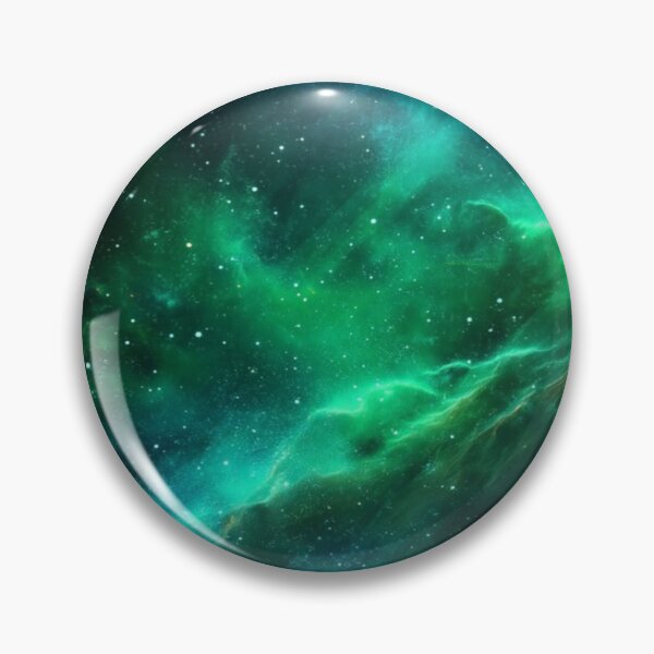 Item preview, Cosmic Galaxy In Teal And Green Artwork  designed and sold by NivyasArtistry.