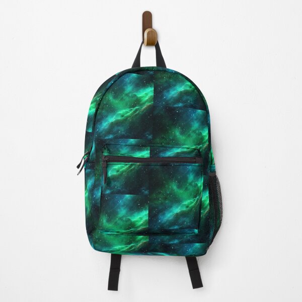 Item preview, Cosmic Galaxy In Teal And Green Artwork designed and sold by NivyasArtistry.