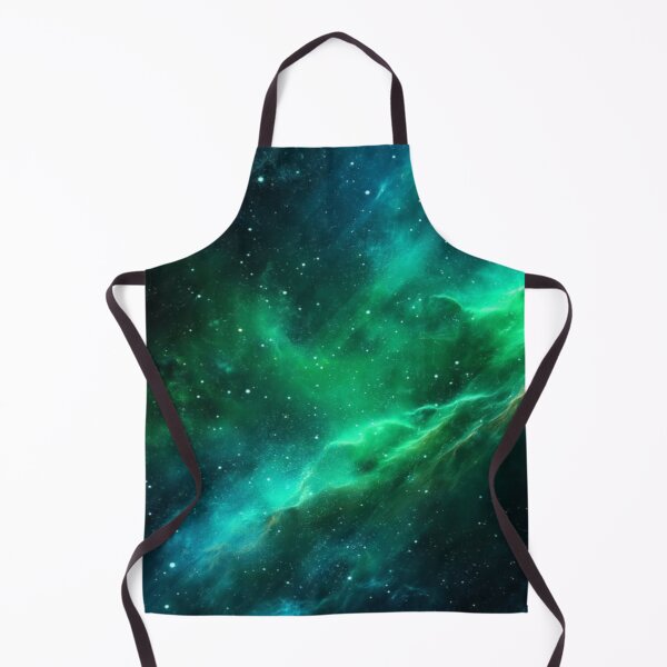 Item preview, Cosmic Galaxy In Teal And Green Artwork designed and sold by NivyasArtistry.