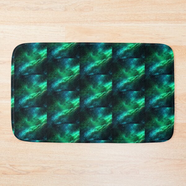 Item preview, Cosmic Galaxy In Teal And Green Artwork  designed and sold by NivyasArtistry.