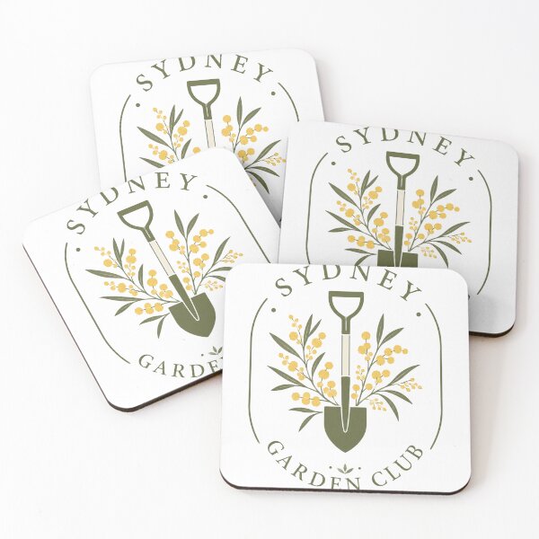 Item preview, Sydney Garden Club Wattle Flower Gardening Club Australian Spring designed and sold by Yellowriversss.
