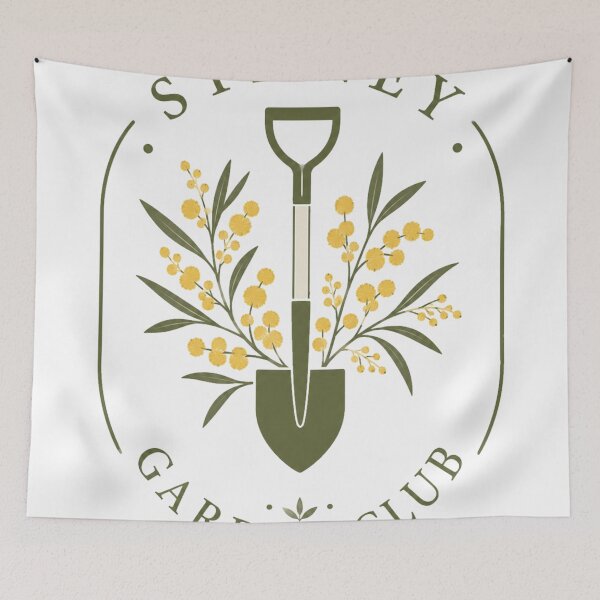 Item preview, Sydney Garden Club Wattle Flower Gardening Club Australian Spring designed and sold by Yellowriversss.