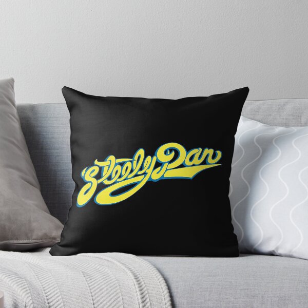 Item preview, Cursive Yellow Script Typography With Blue Shadow designed and sold by ALFAREX.