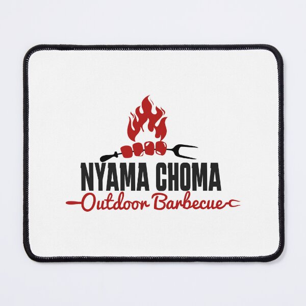 Item preview, Nyama Choma Outdoor Barbecue Flame Logo designed and sold by xtehuip.