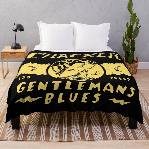 Artikelvorschau, Gentlemans Blues Typography Folk Rock entworfen und verkauft von MosiqueUnique.