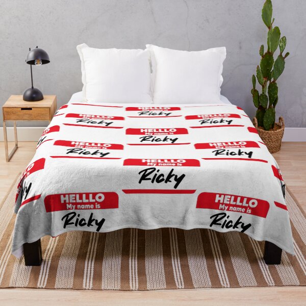 Item preview, Funny Hello My Name Is Ricky Design For Men And Women Cool Party Outfit Gift For Friends designed and sold by FerrisBuiltd.
