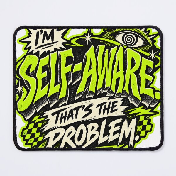 Item preview, I'm Self-Aware That's the Problem – Funny Therapy Design designed and sold by therapyisntsad.