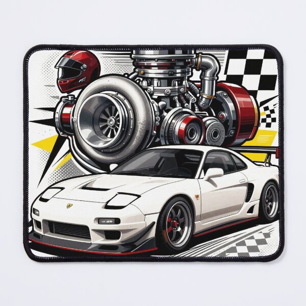 Item preview, Turbo JDM Sports Car Racing Graphic designed and sold by Thompika.