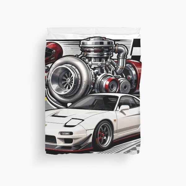 Item preview, Turbo JDM Sports Car Racing Graphic designed and sold by Thompika.