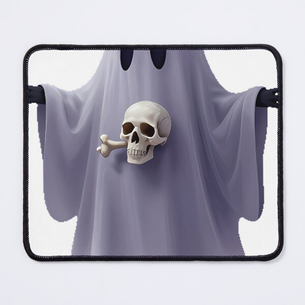 Item preview, Ghost Crow with Tiny Skull designed and sold by IllumeInk.