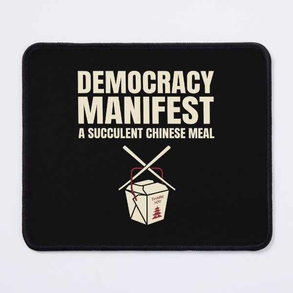 Item preview, Democracy Manifest Succulent Chinese Meal Meme AUG-374 designed and sold by noberic.