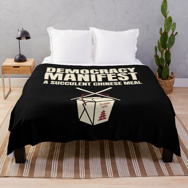 Item preview, Democracy Manifest Succulent Chinese Meal Meme AUG-374 designed and sold by noberic.