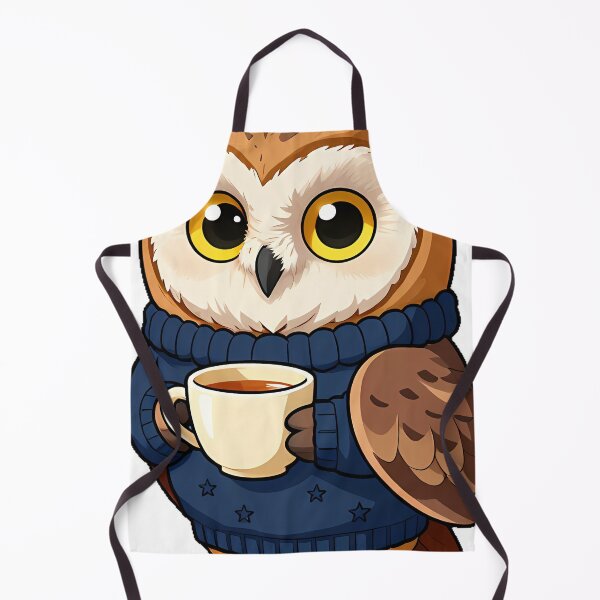 Item preview, Barn Owl in Navy Sweater designed and sold by pumsquare.