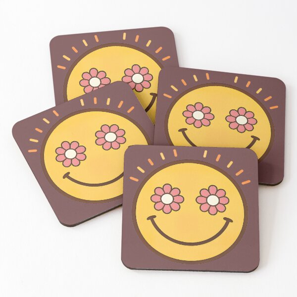 Artikelvorschau, Groovy Daisy Eyes Smiley Face entworfen und verkauft von MOCH- ART.