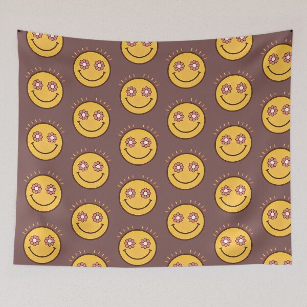 Item preview, Groovy Daisy Eyes Smiley Face designed and sold by MOCH- ART.