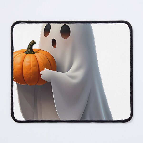 Item preview, Ghost Hare with Dark Pumpkin designed and sold by IllumeInk.