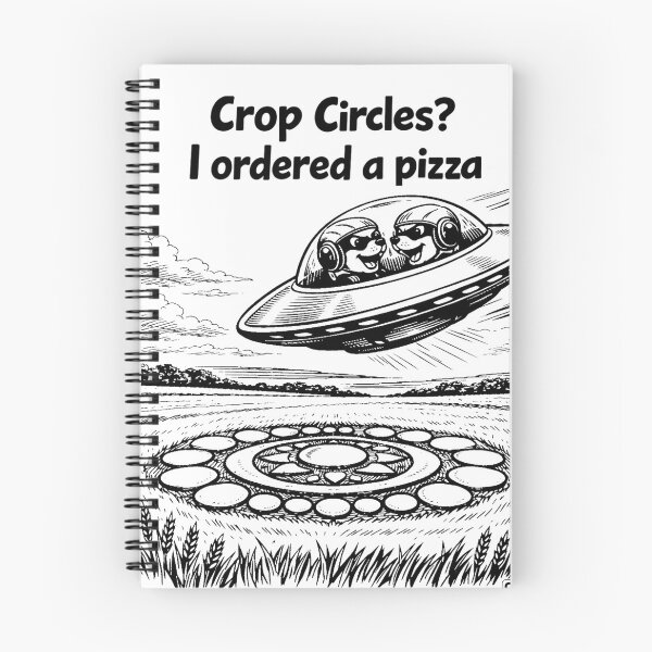 Item preview, Crop Circles - PIZZA designed and sold by CG17s.