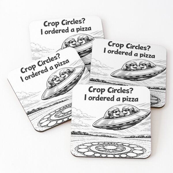Item preview, Crop Circles - PIZZA designed and sold by CG17s.
