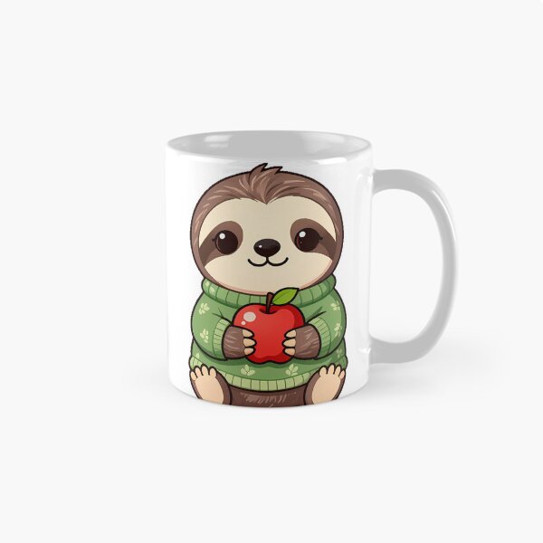 Item preview, Sloth in Sage Green Sweater designed and sold by pumsquare.