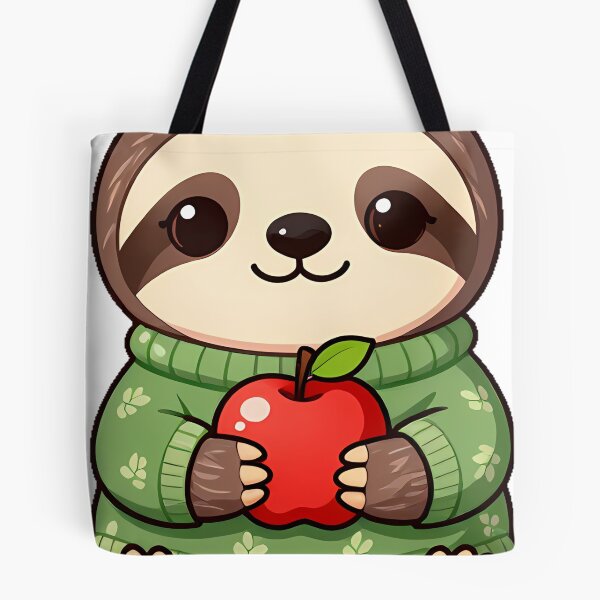 Item preview, Sloth in Sage Green Sweater designed and sold by pumsquare.