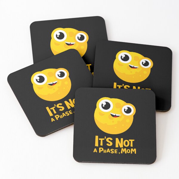 Item preview, It's Not a Phase Mom, Funny Moon Pun Quote designed and sold by chaaval.