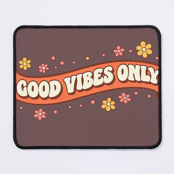 Item preview, Good Vibes Only Retro Wave Text designed and sold by MOCH- ART.