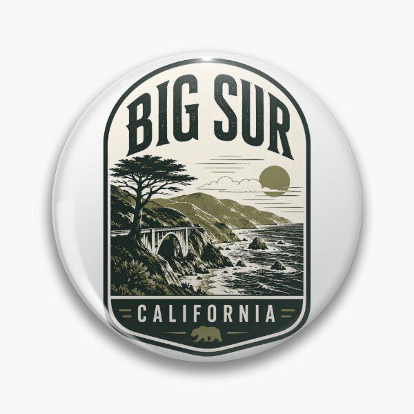 Item preview, Big Sur - California designed and sold by GoodOldVintage.